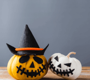 Halloween pumpkin patch
